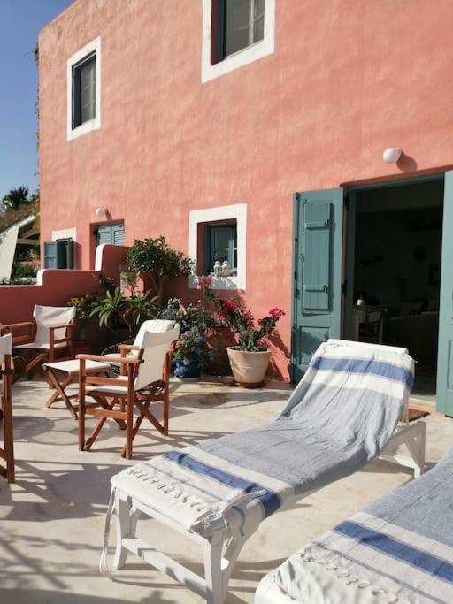 Casa Dei Melograni At Vourlidia Leros Vromolithos Exterior foto